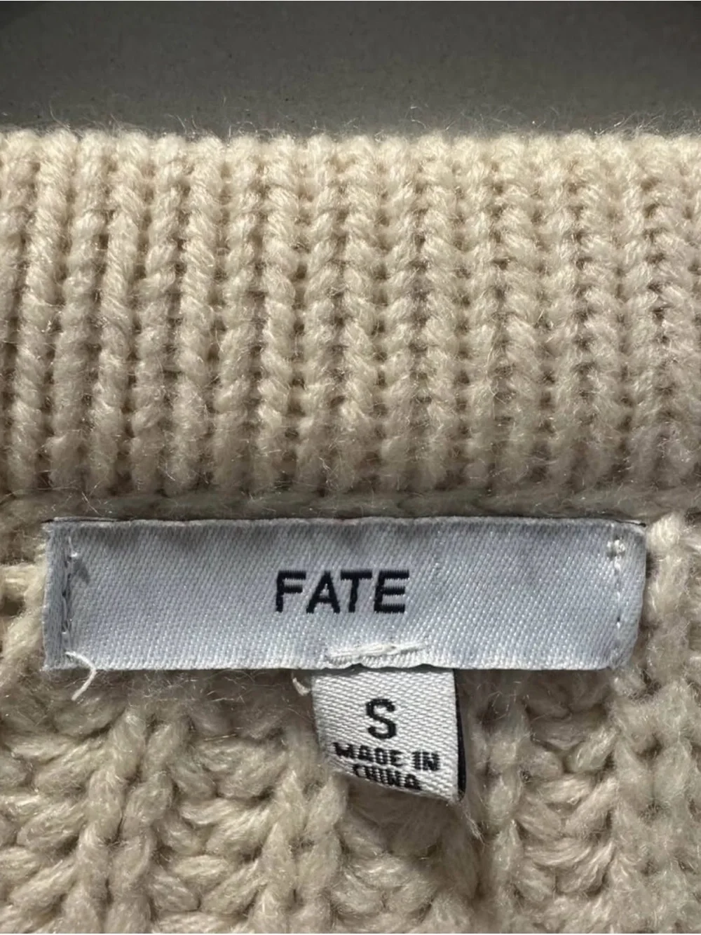 Fate chunky cream